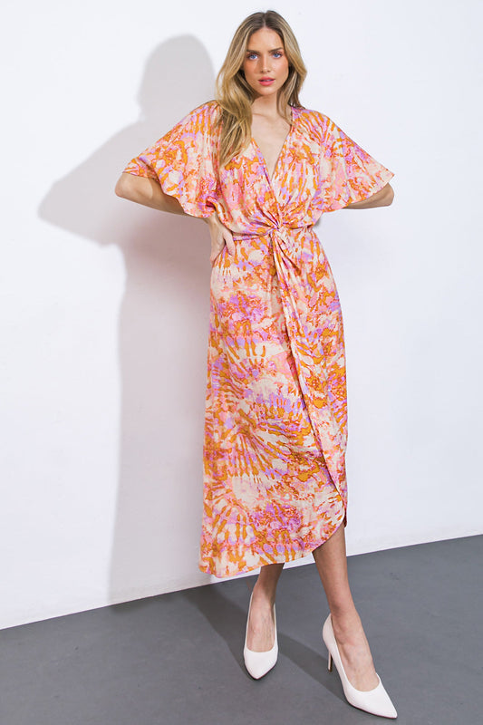 Most Wonderful Time Woven Midi Dress