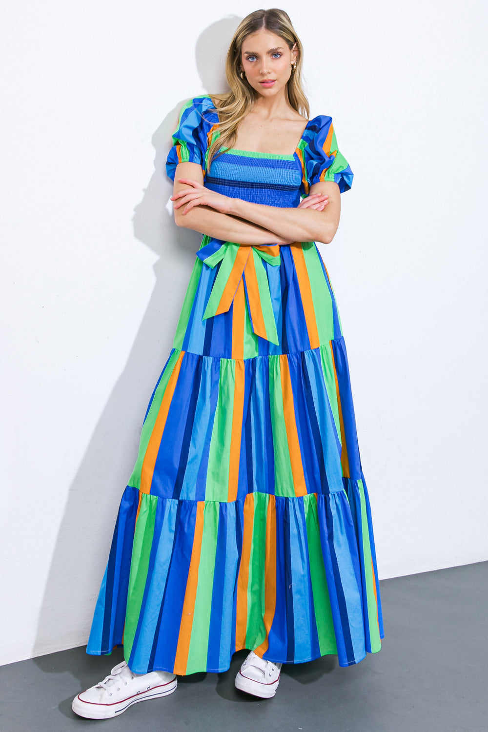 All About the Vibe Woven Maxi Dress