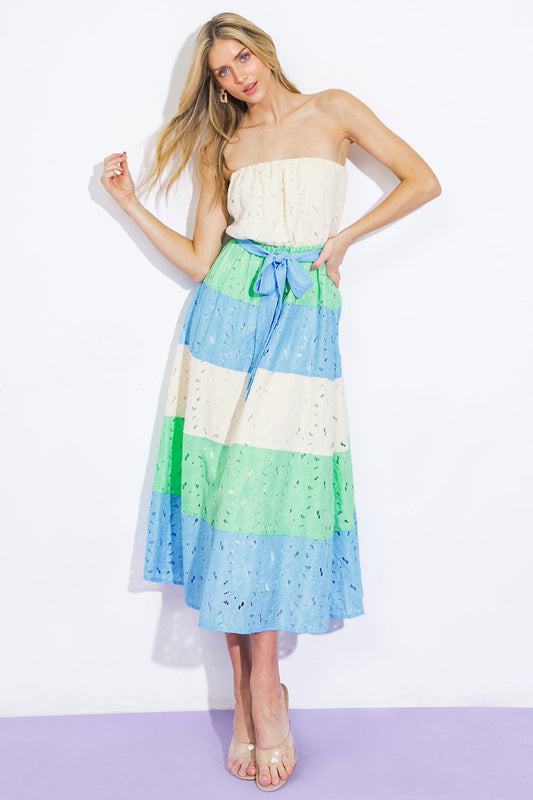 Take Me to Cabo Woven Midi Dress