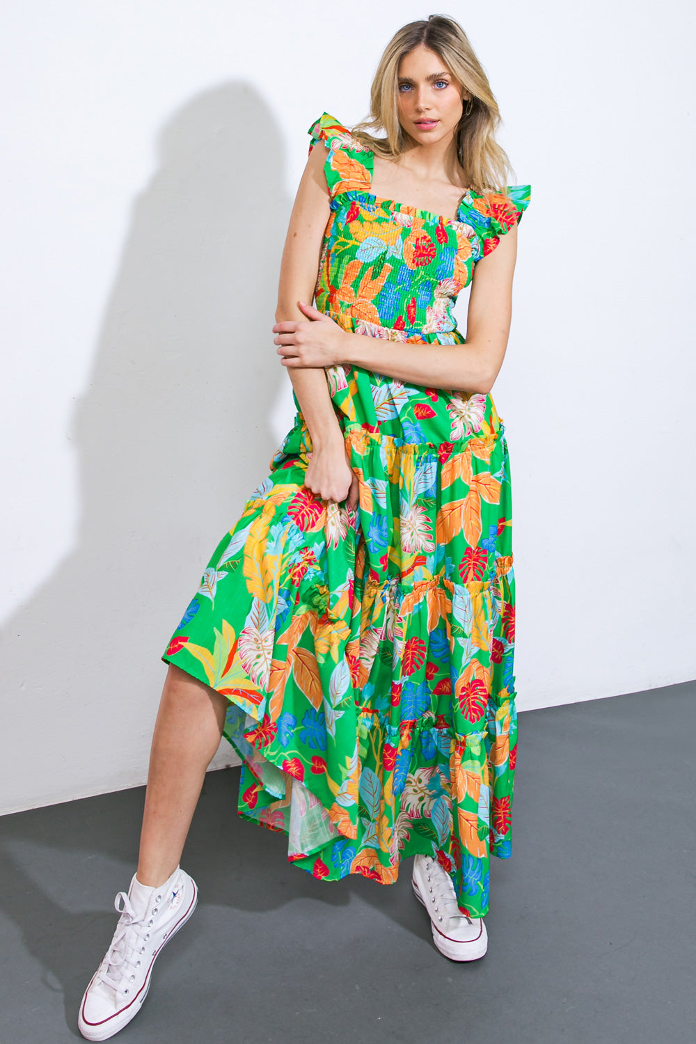 Beach Dates Woven Maxi Dress