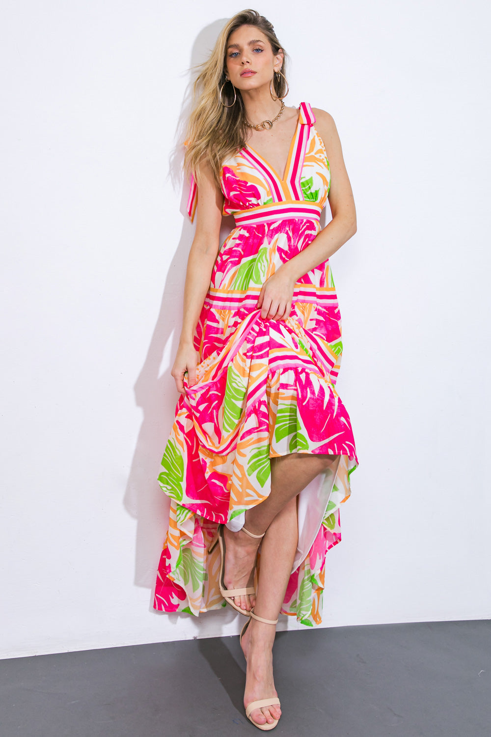 Take The Trails Woven Maxi Dress