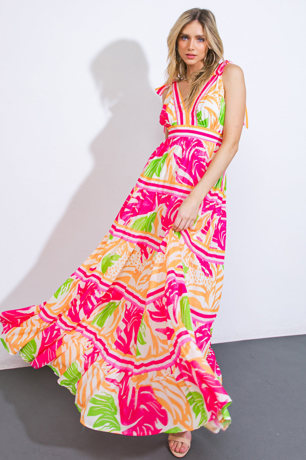 Take The Trails Woven Maxi Dress