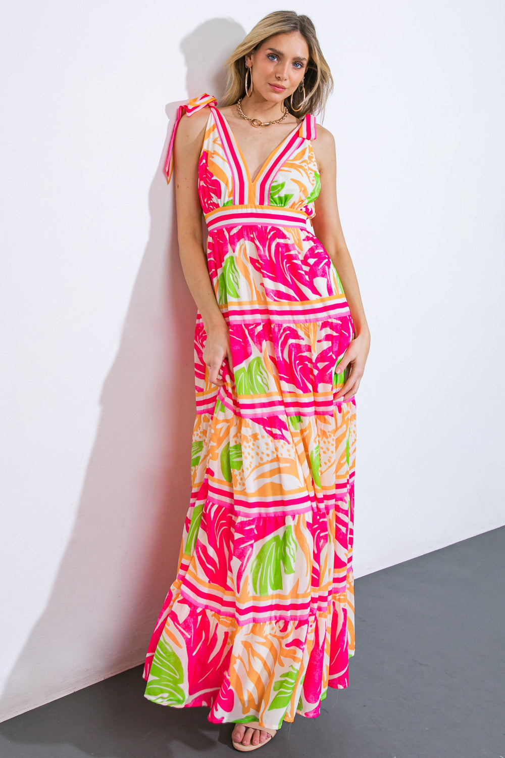 Take The Trails Woven Maxi Dress