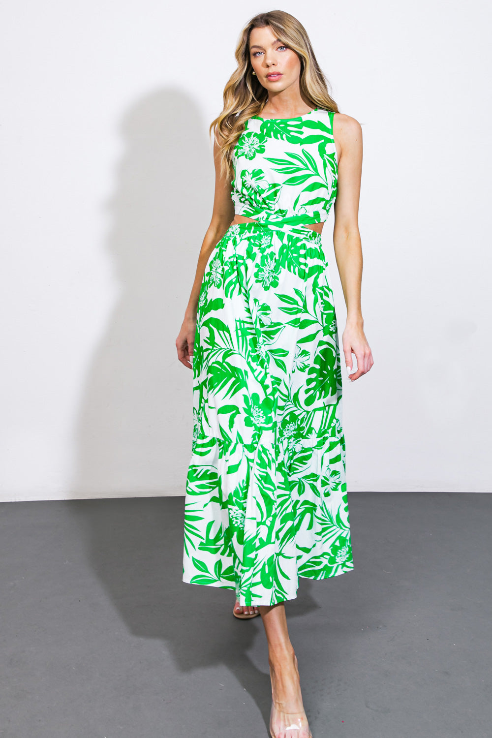 Live Your Truth Woven Midi Dress