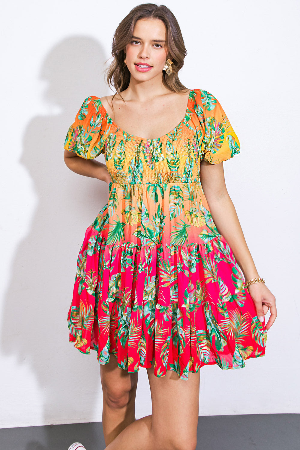 Road to Nashville Woven Mini Dress
