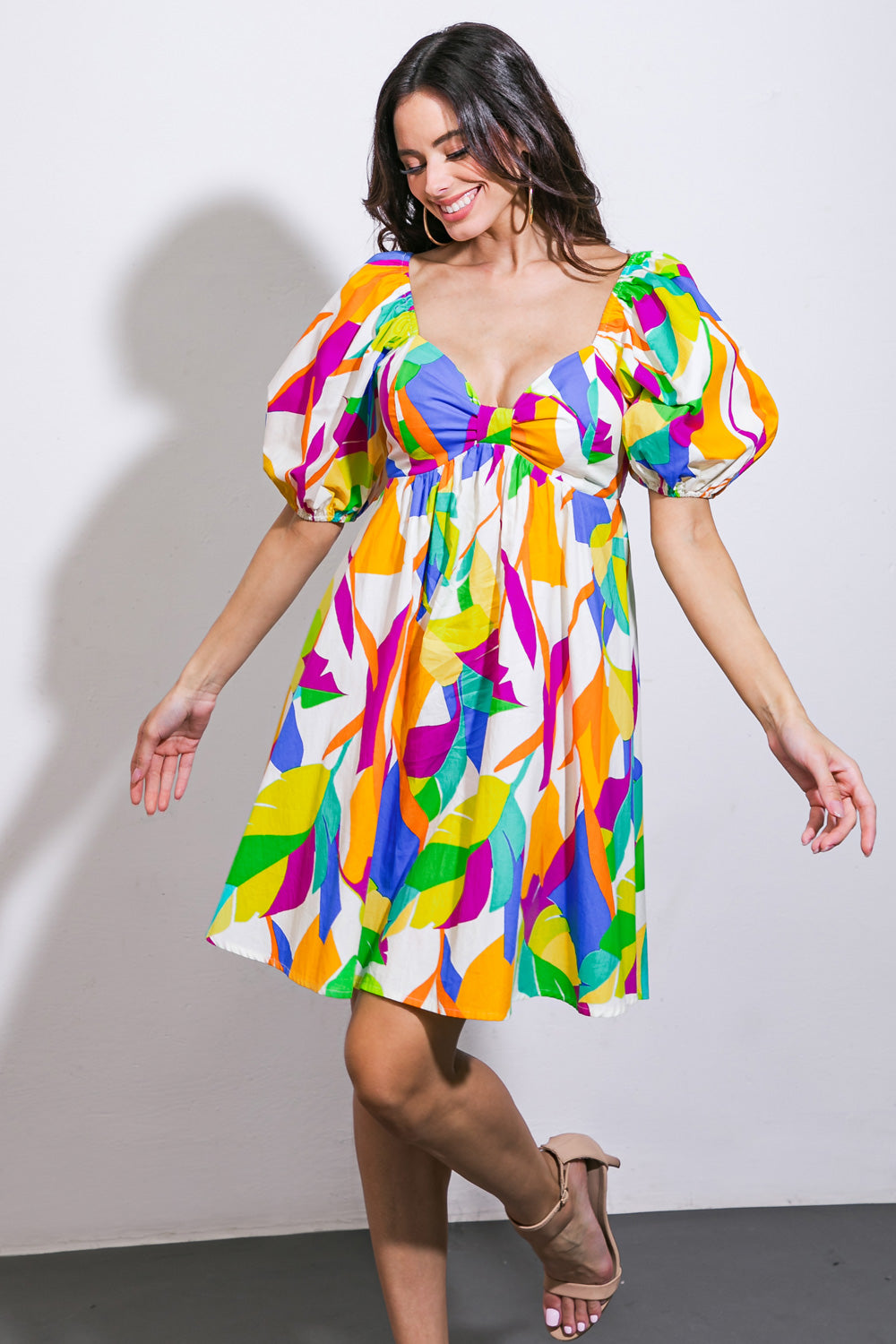 Meant for You Woven Mini Dress