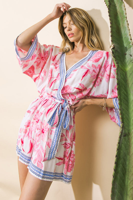 Normandy Shores Woven Romper