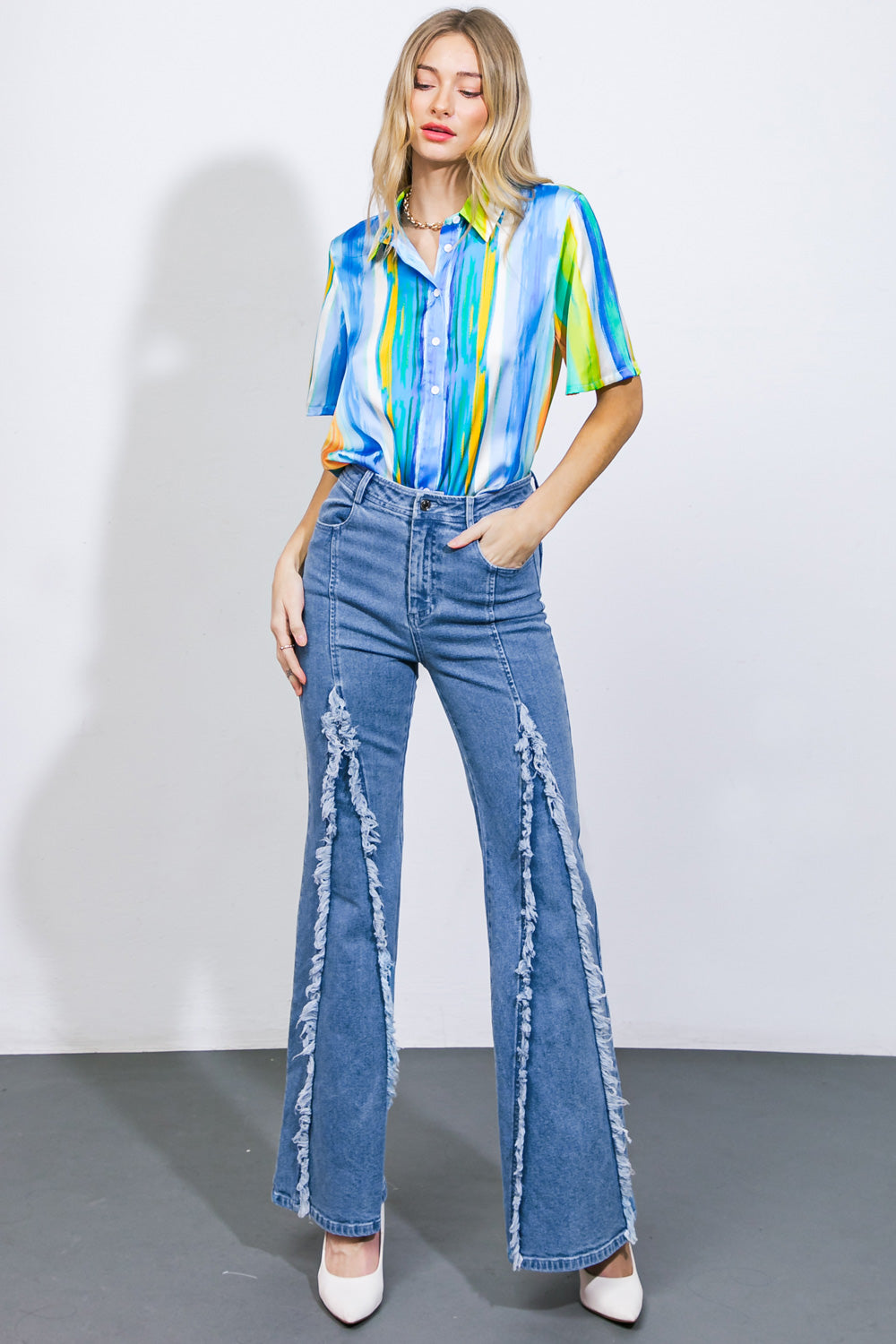 Under The Tuscan Sun Denim Pants