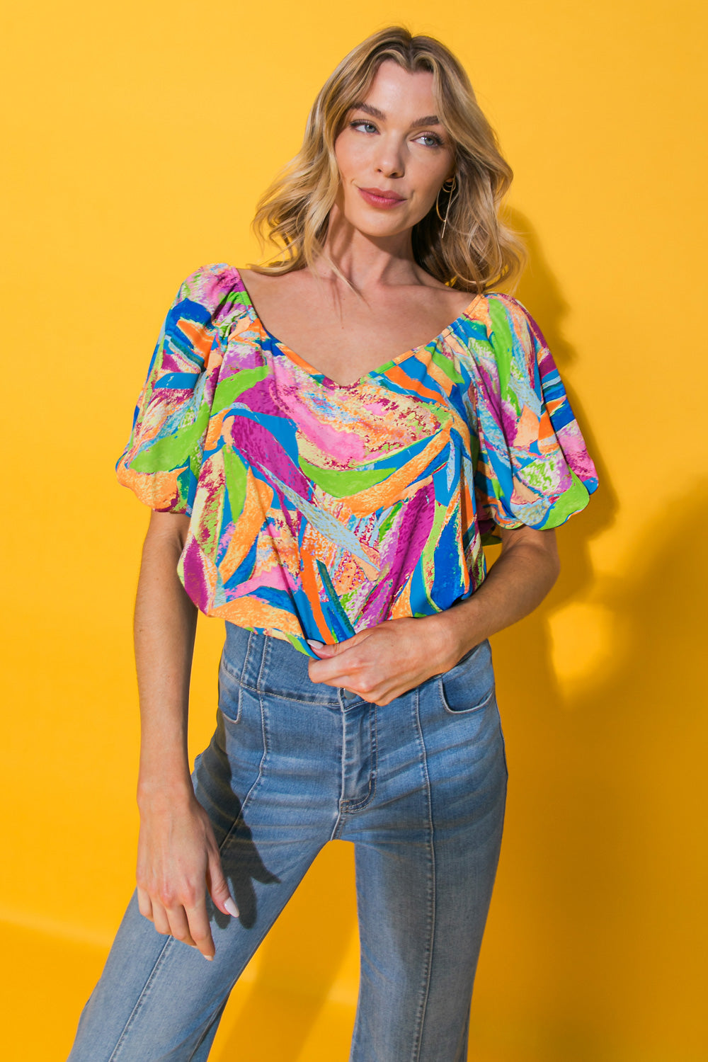 Honestly Breathtaking Woven Top