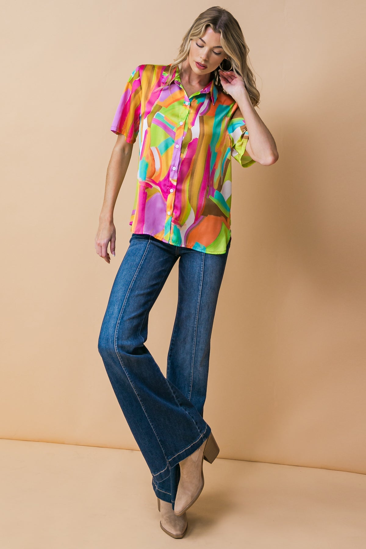 Elevated Option Woven Top