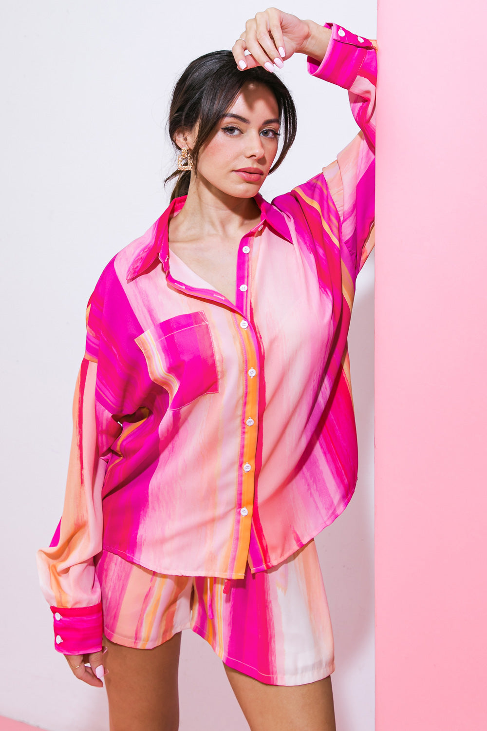 Take The Lead Woven Top