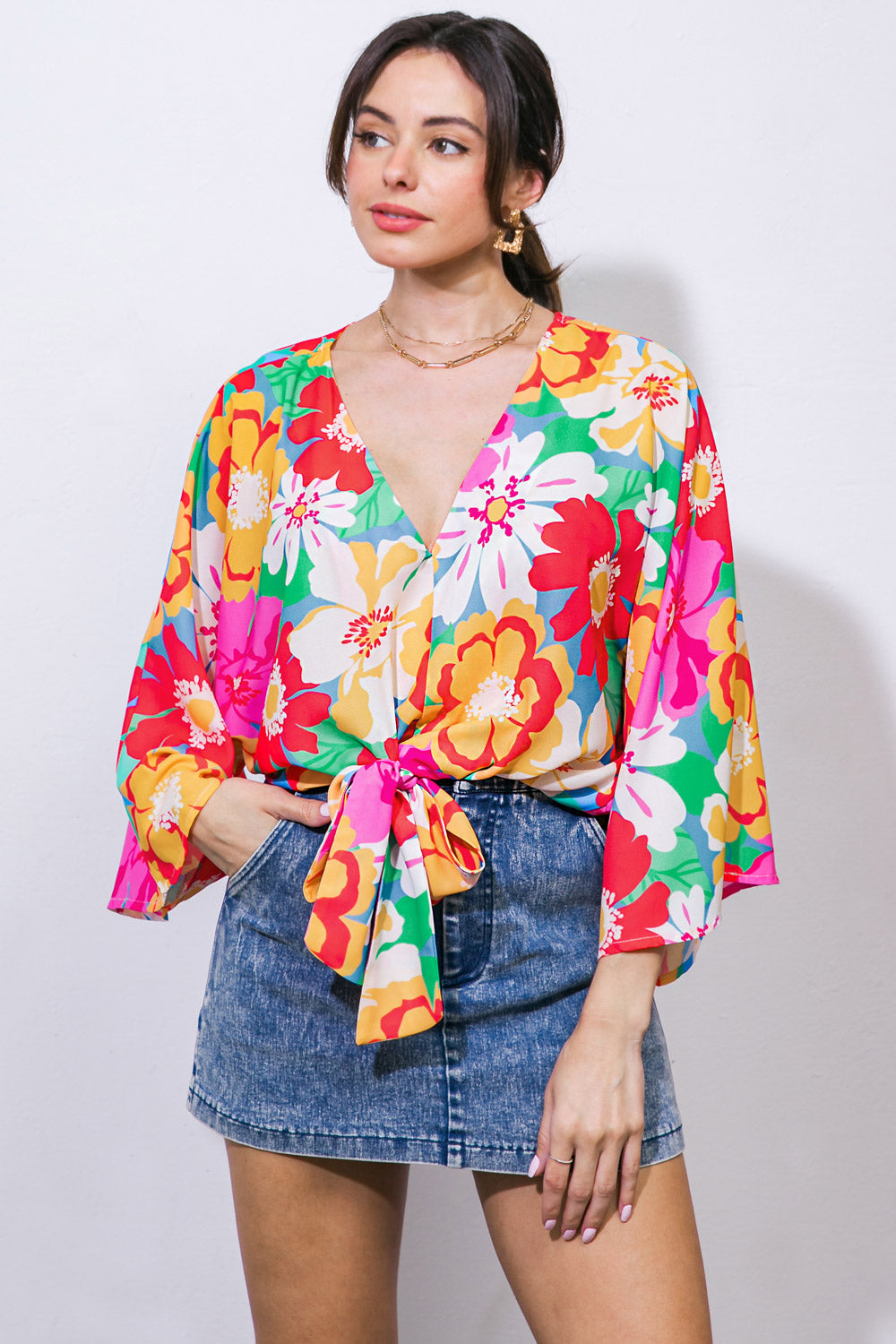 Garden Party Collection Woven Top