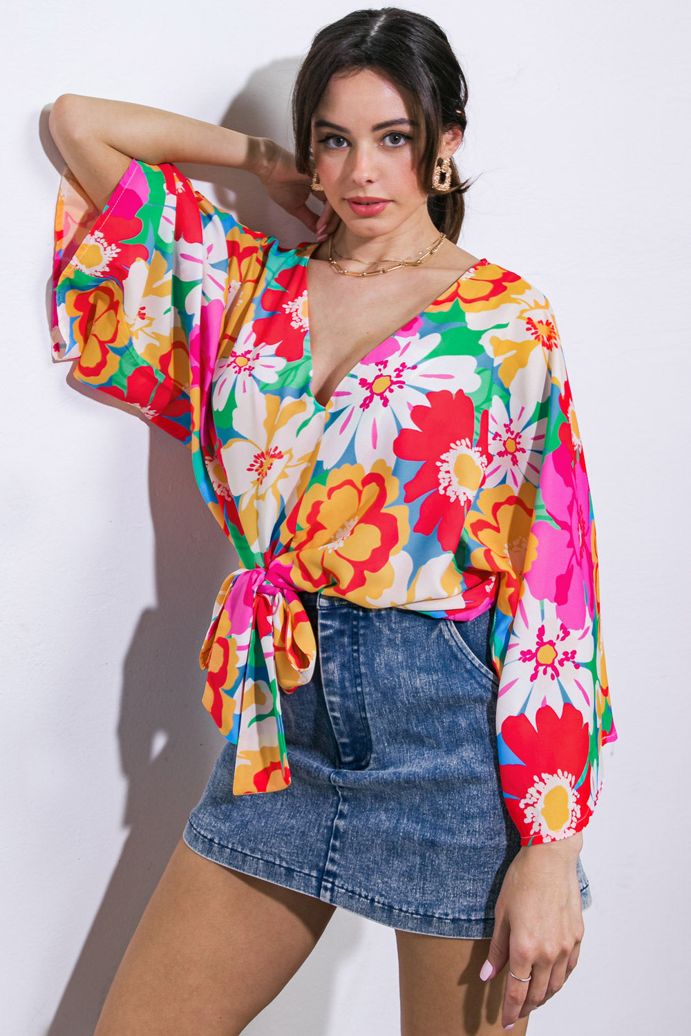 Garden Party Collection Woven Top