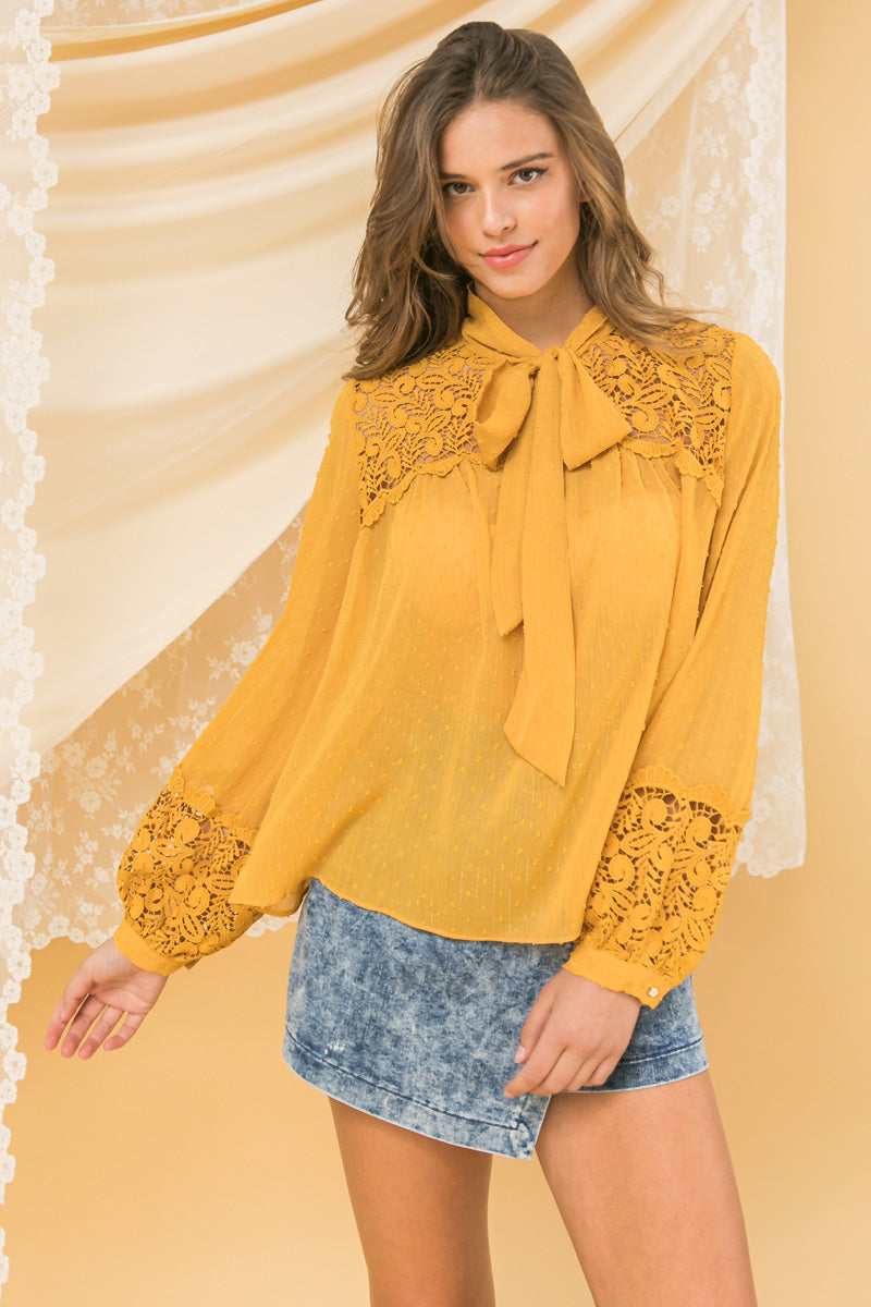 Stay Ahead Peasant Top