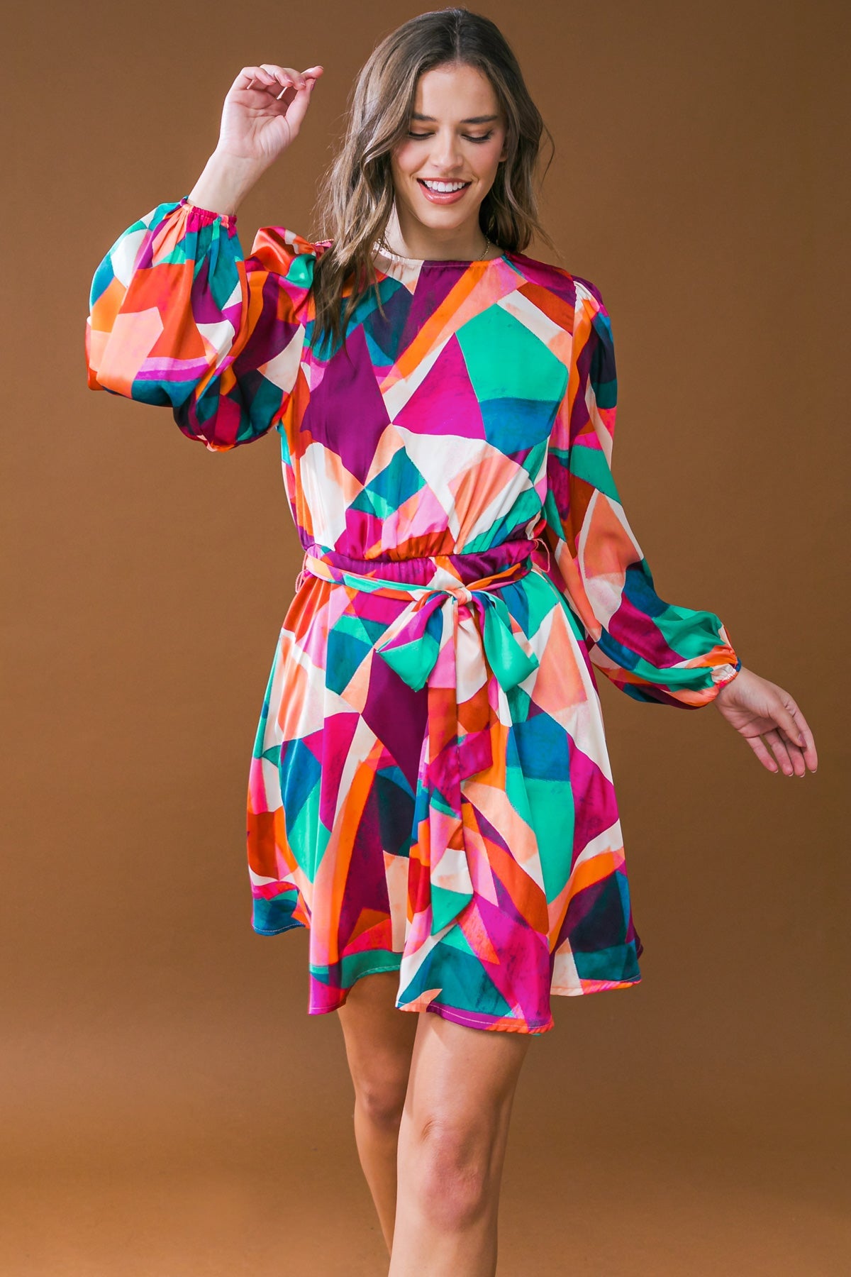 Excited for This Woven Mini Dress
