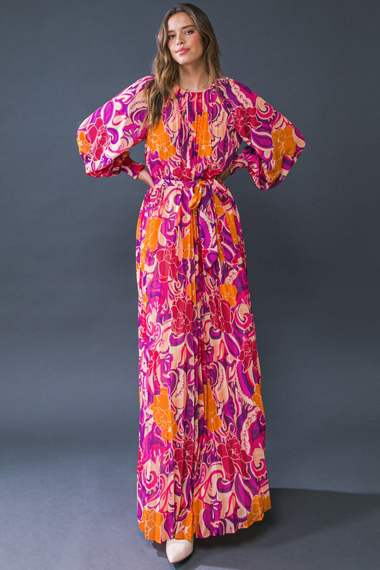 Changing Locations Woven Maxi Dress
