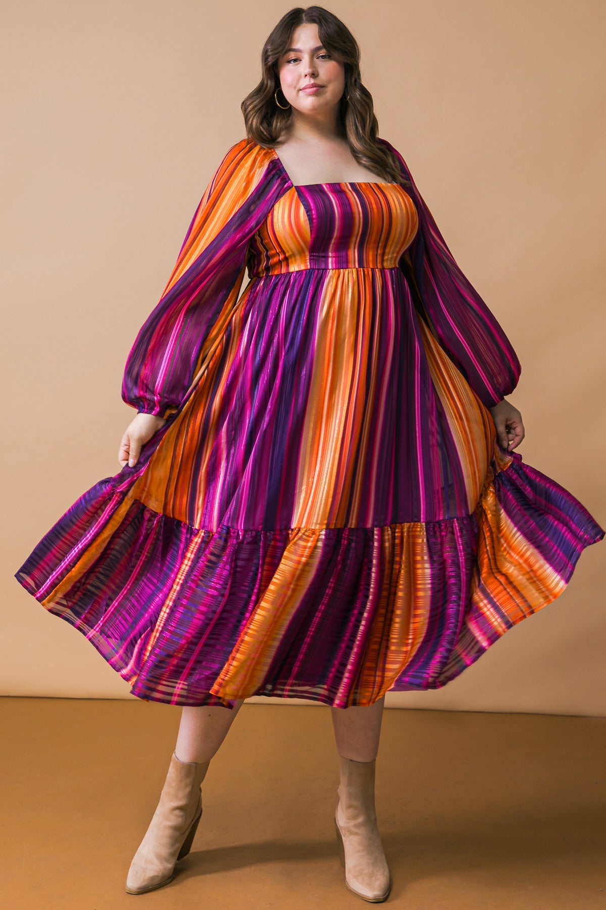 Everything You Needed Woven Midi Dress