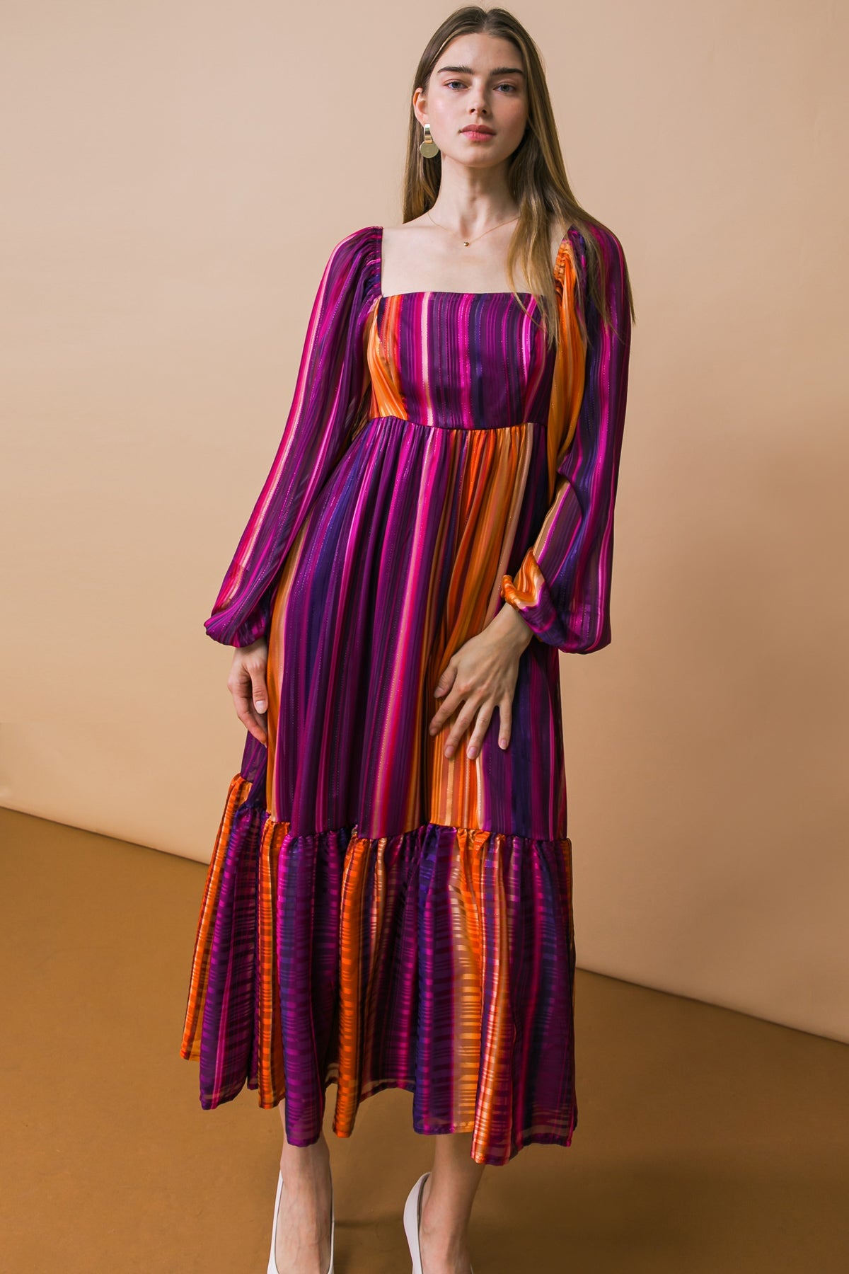 Everything You Needed Woven Midi Dress