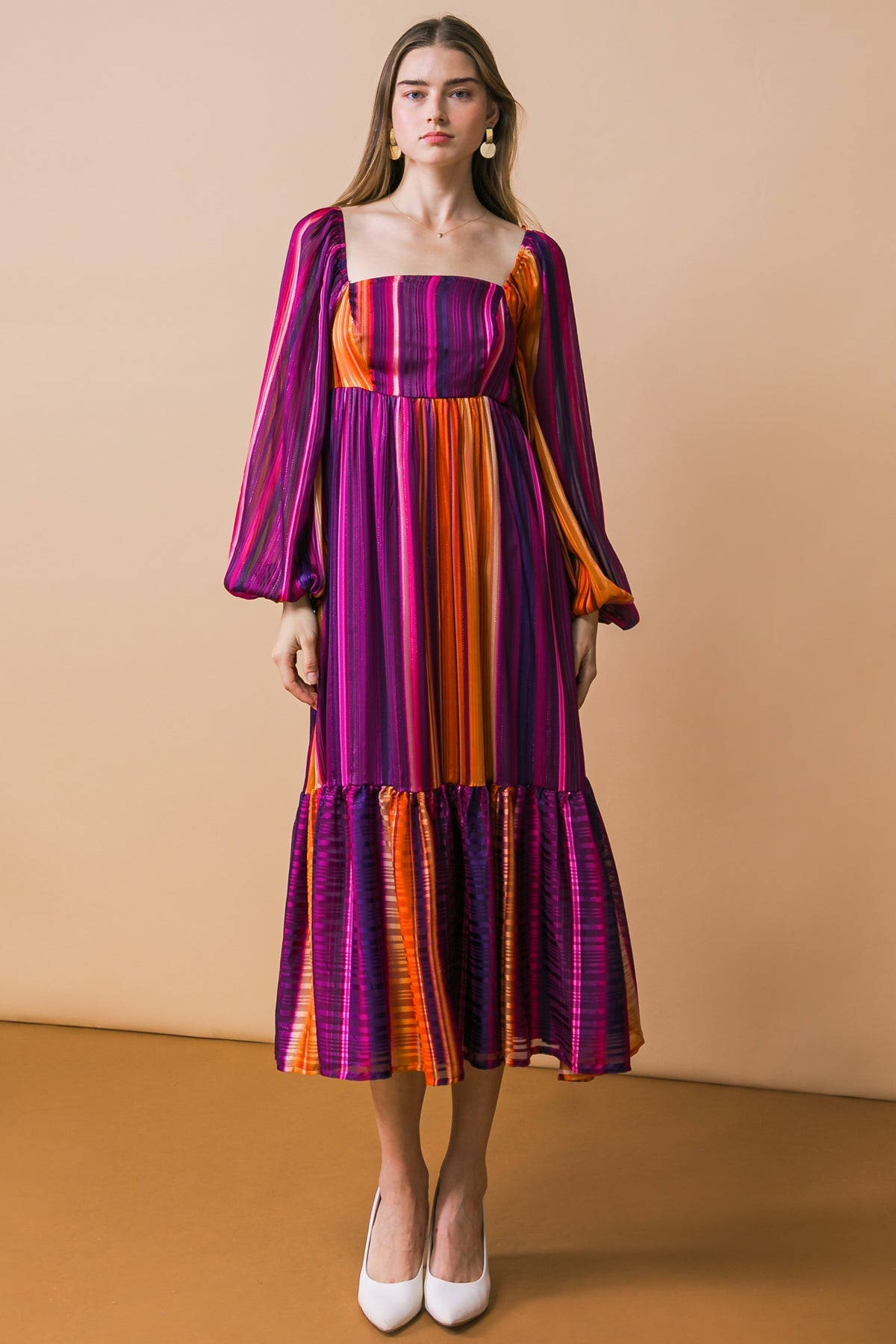 Everything You Needed Woven Midi Dress