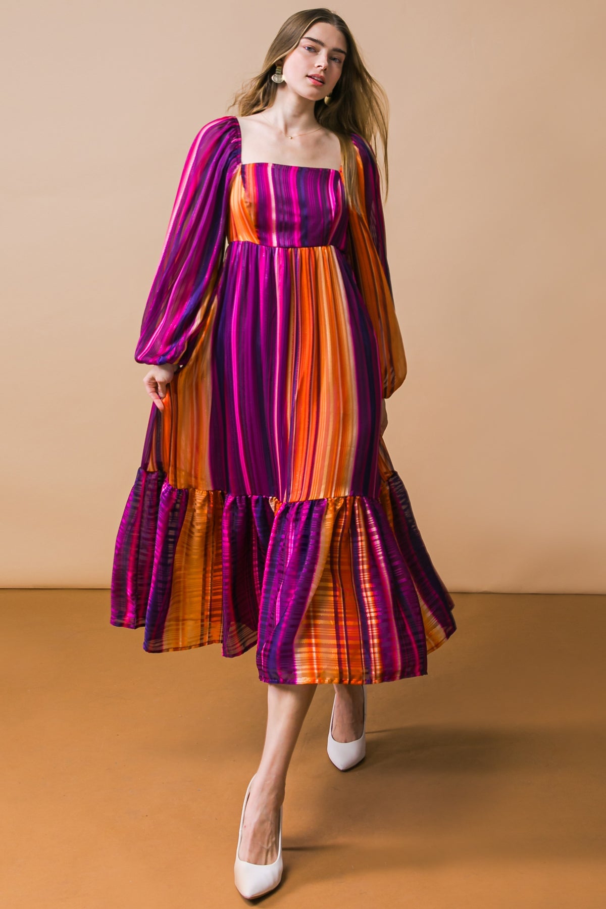 Everything You Needed Woven Midi Dress