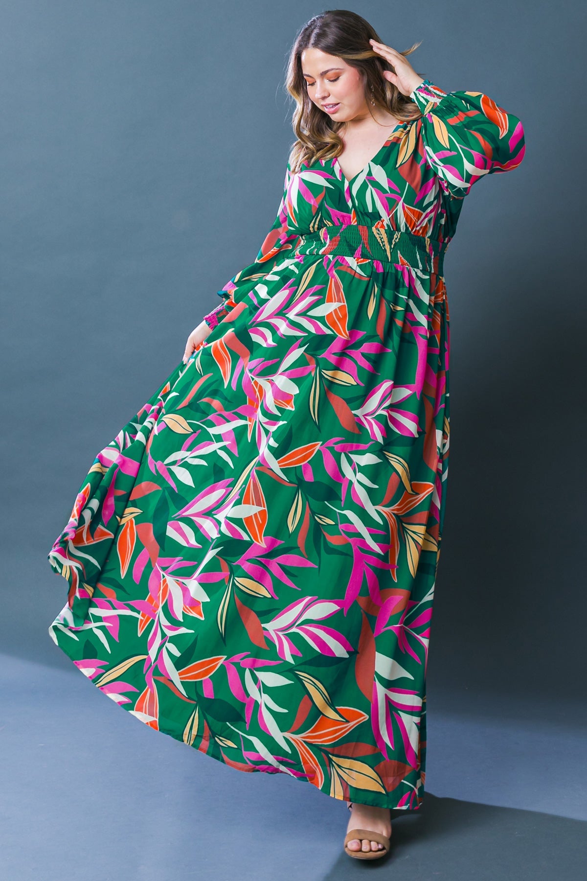 Gone Coastal Woven Maxi Dress