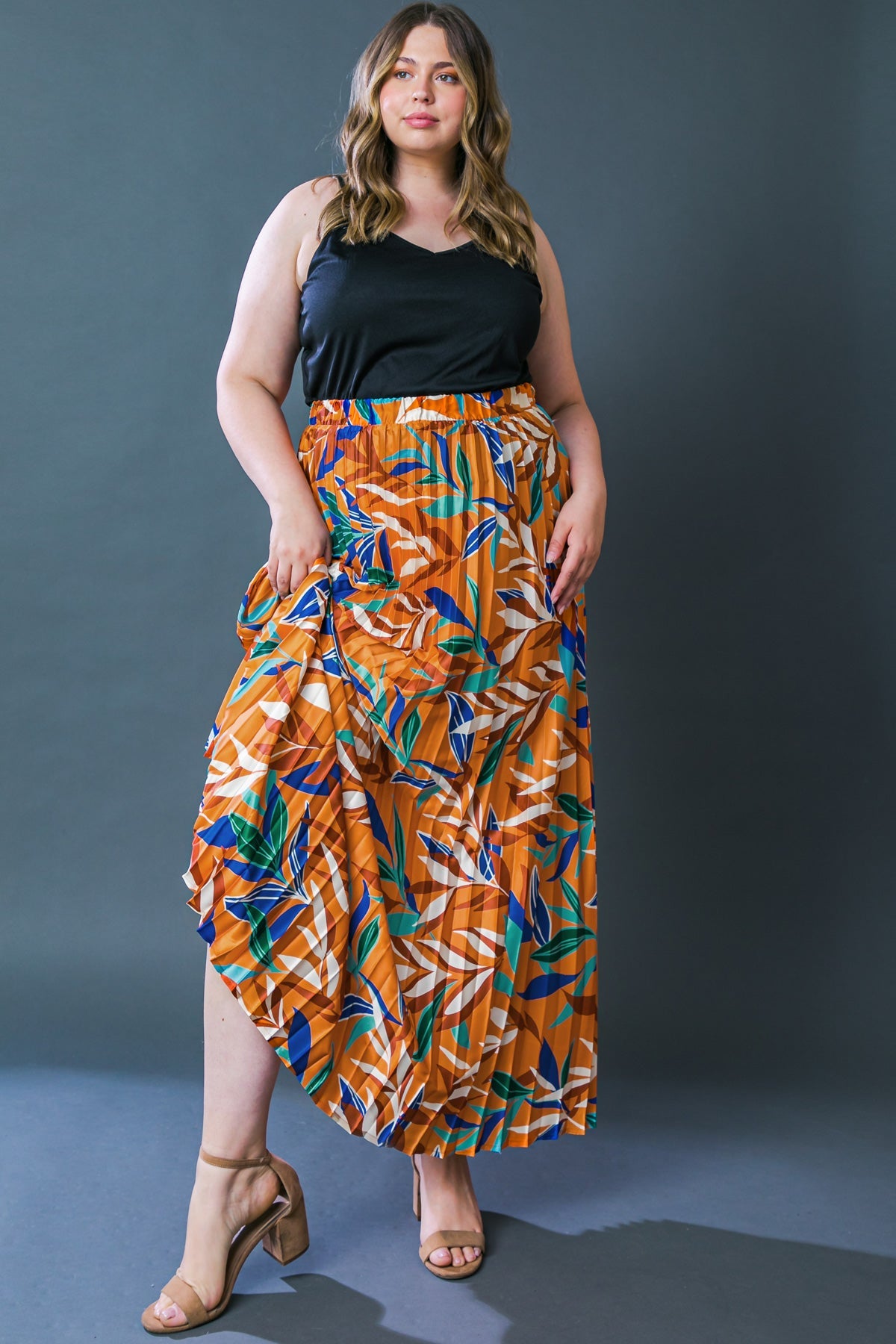 Feels Like Fall Maxi Skirt