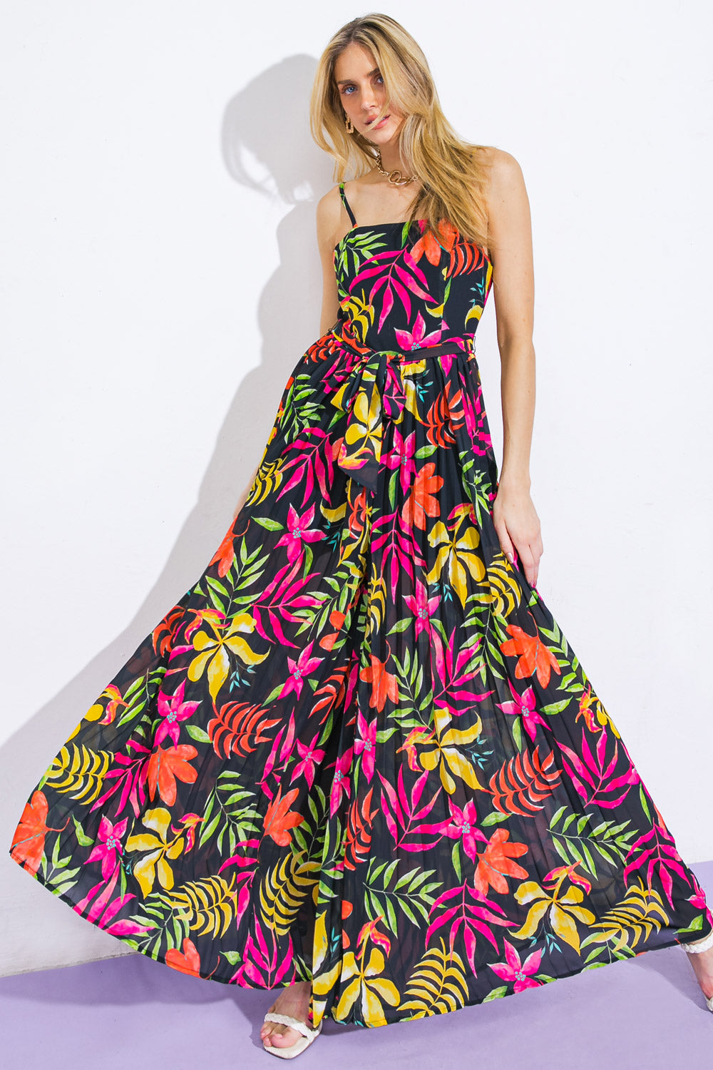 Blossoming With Joy Woven Jumpsuit