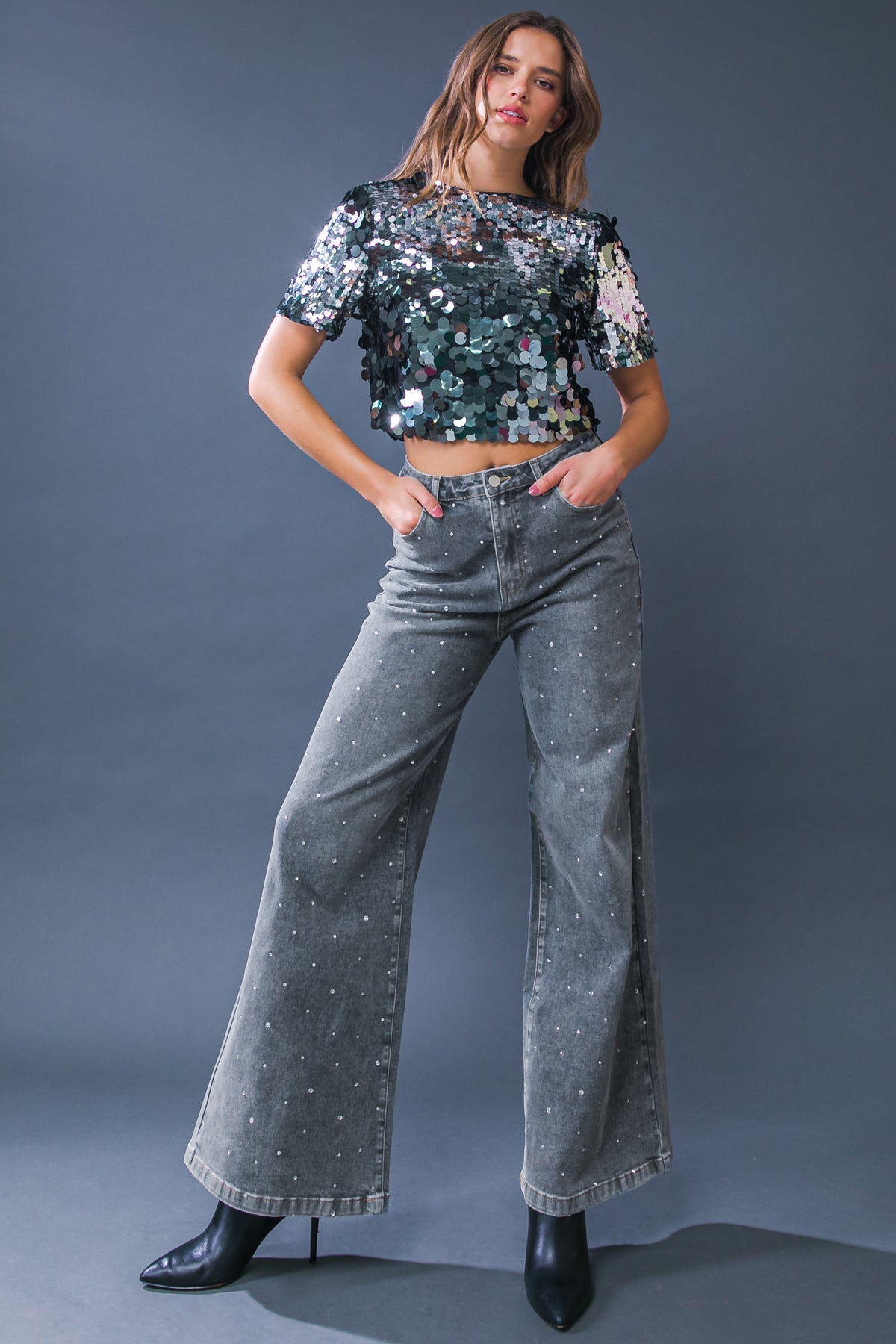 Take The Chance Denim Pants