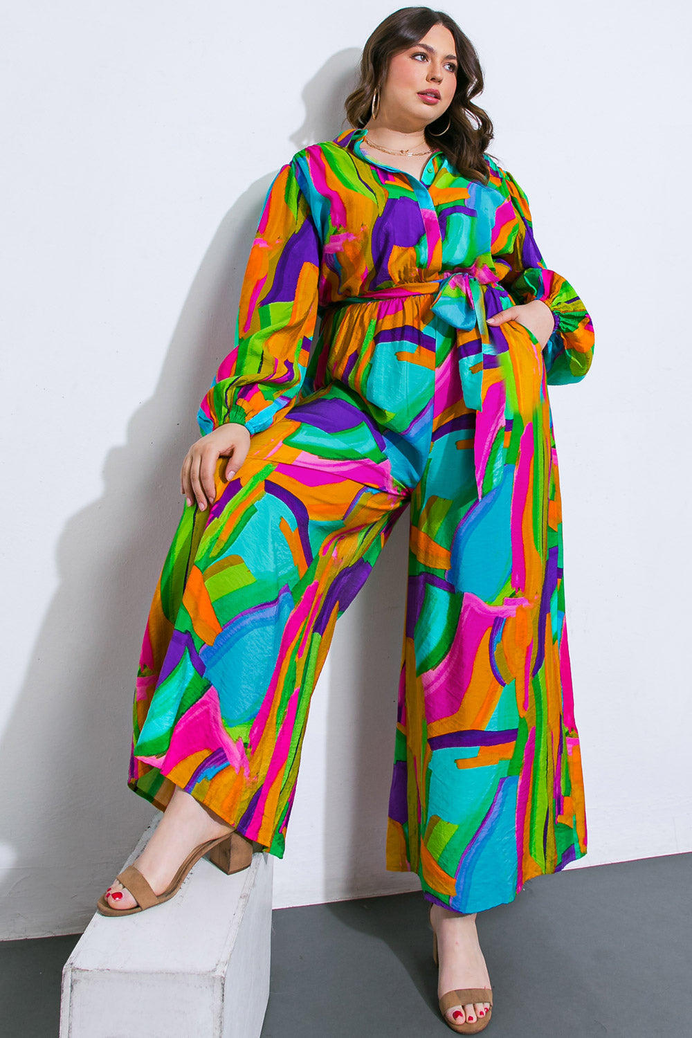 All My Heart Woven Jumpsuit