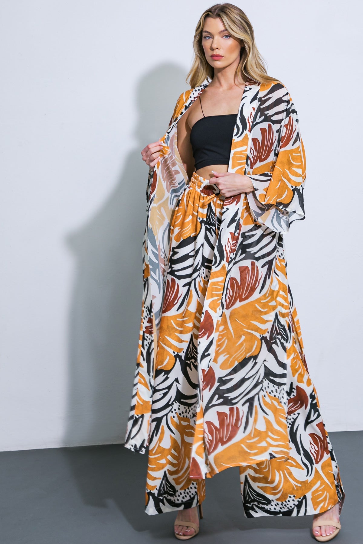 Where The Wind Woven Midi Pants