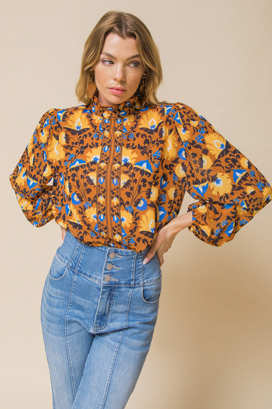 Overthinking It Woven Top