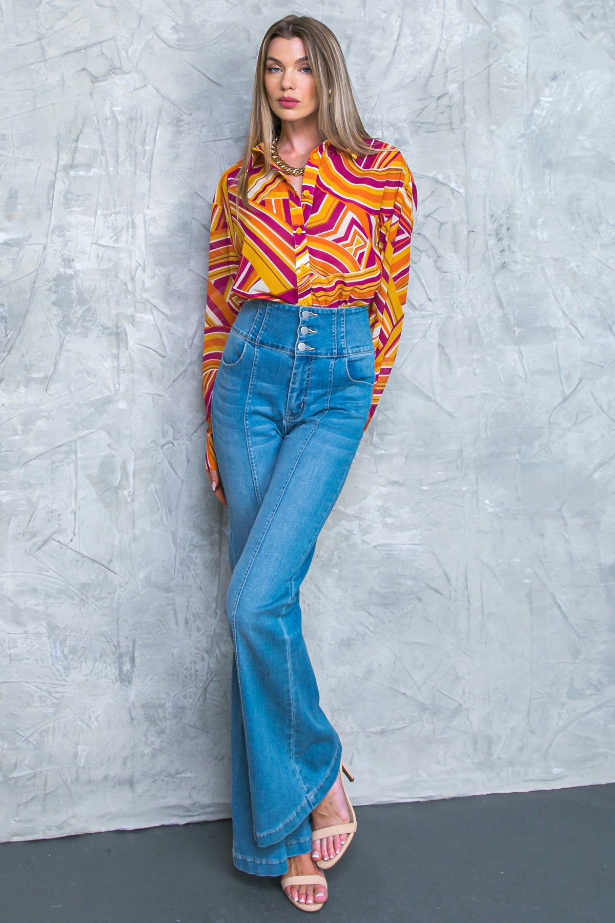 Lively Charm Woven Top