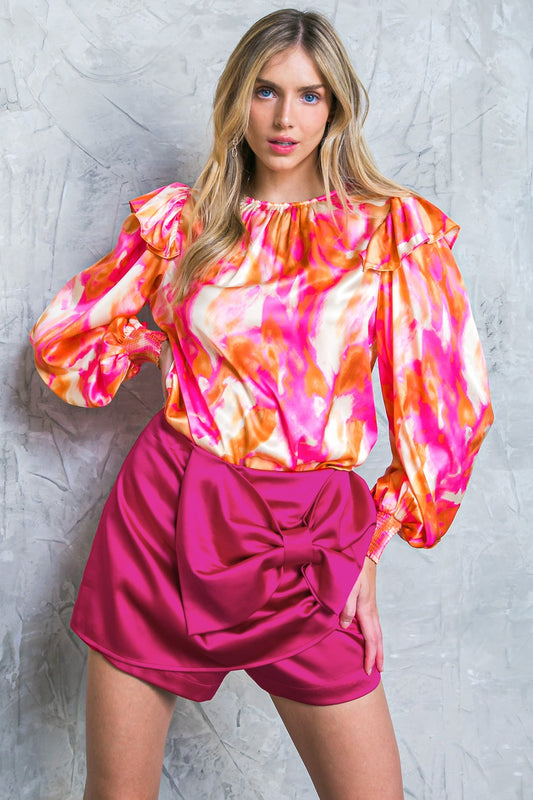 Feeling Spice Woven Top