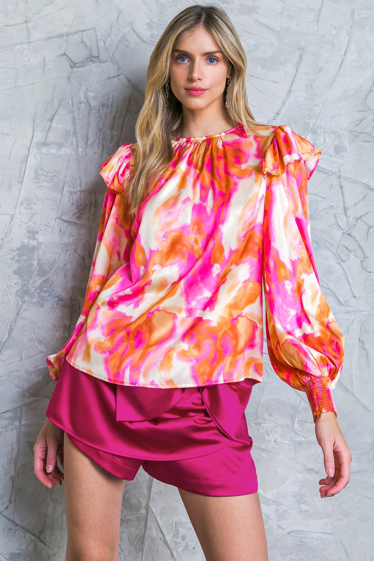 Feeling Spice Woven Top