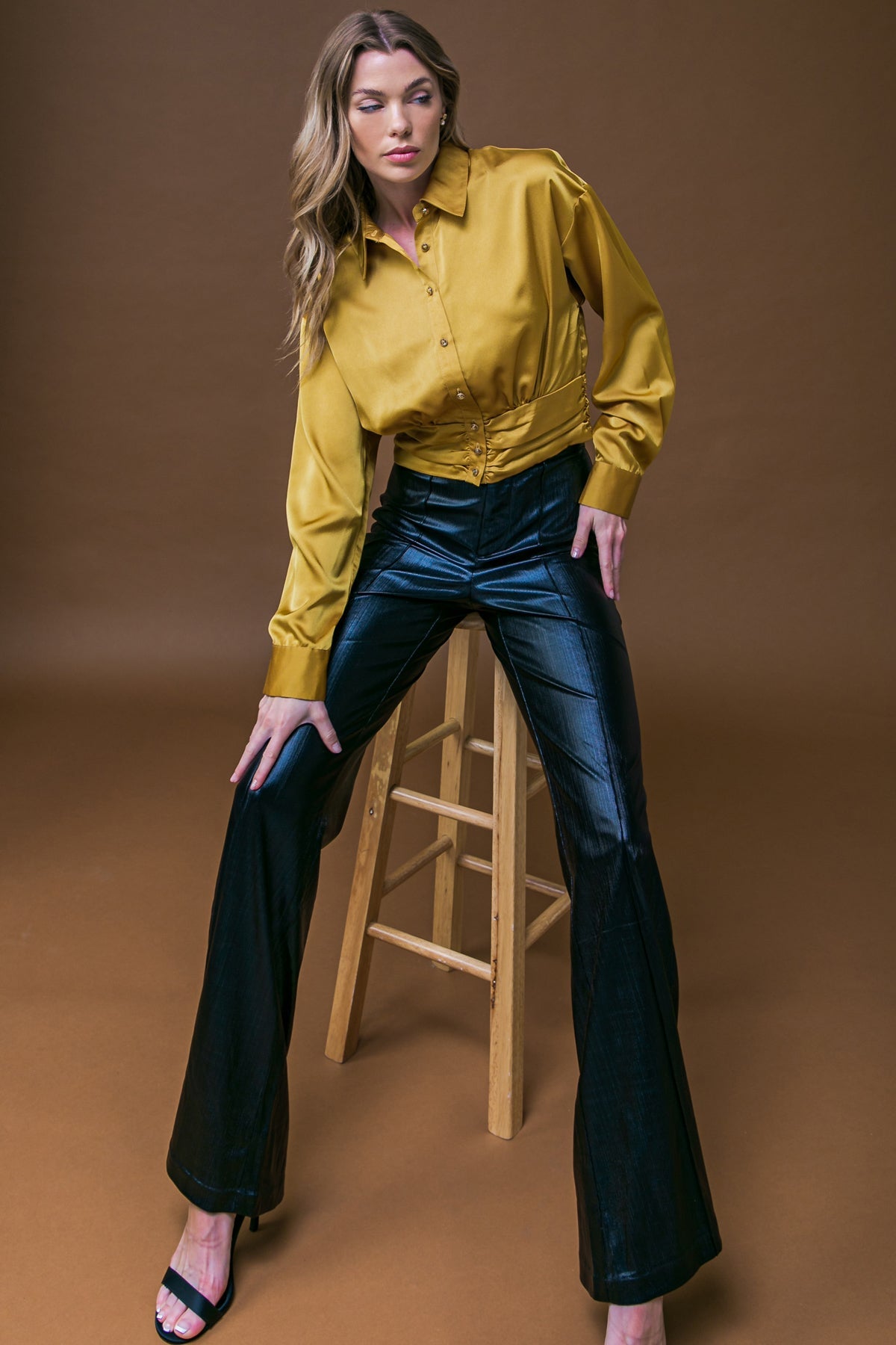 Romantic Moves Woven Top