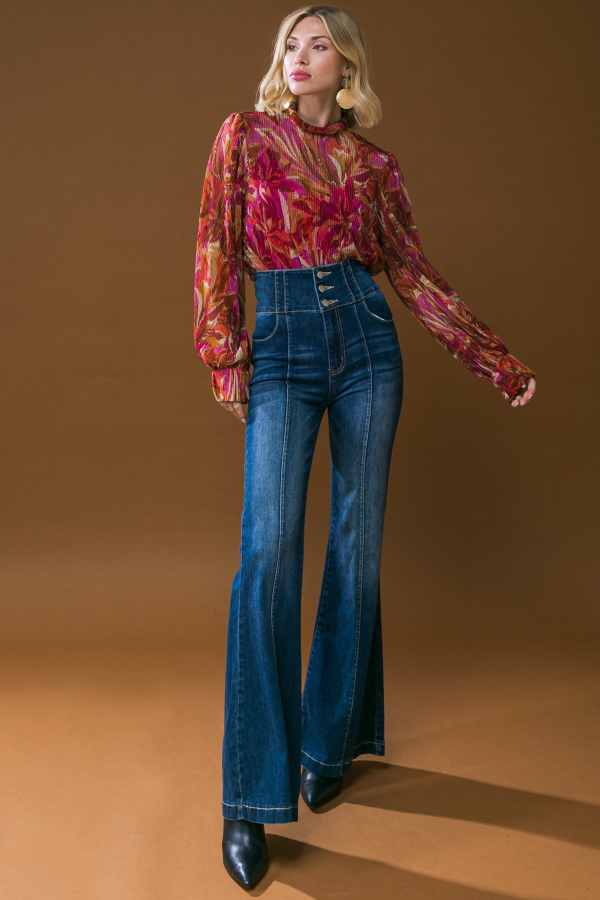 Crushing on You Woven Top