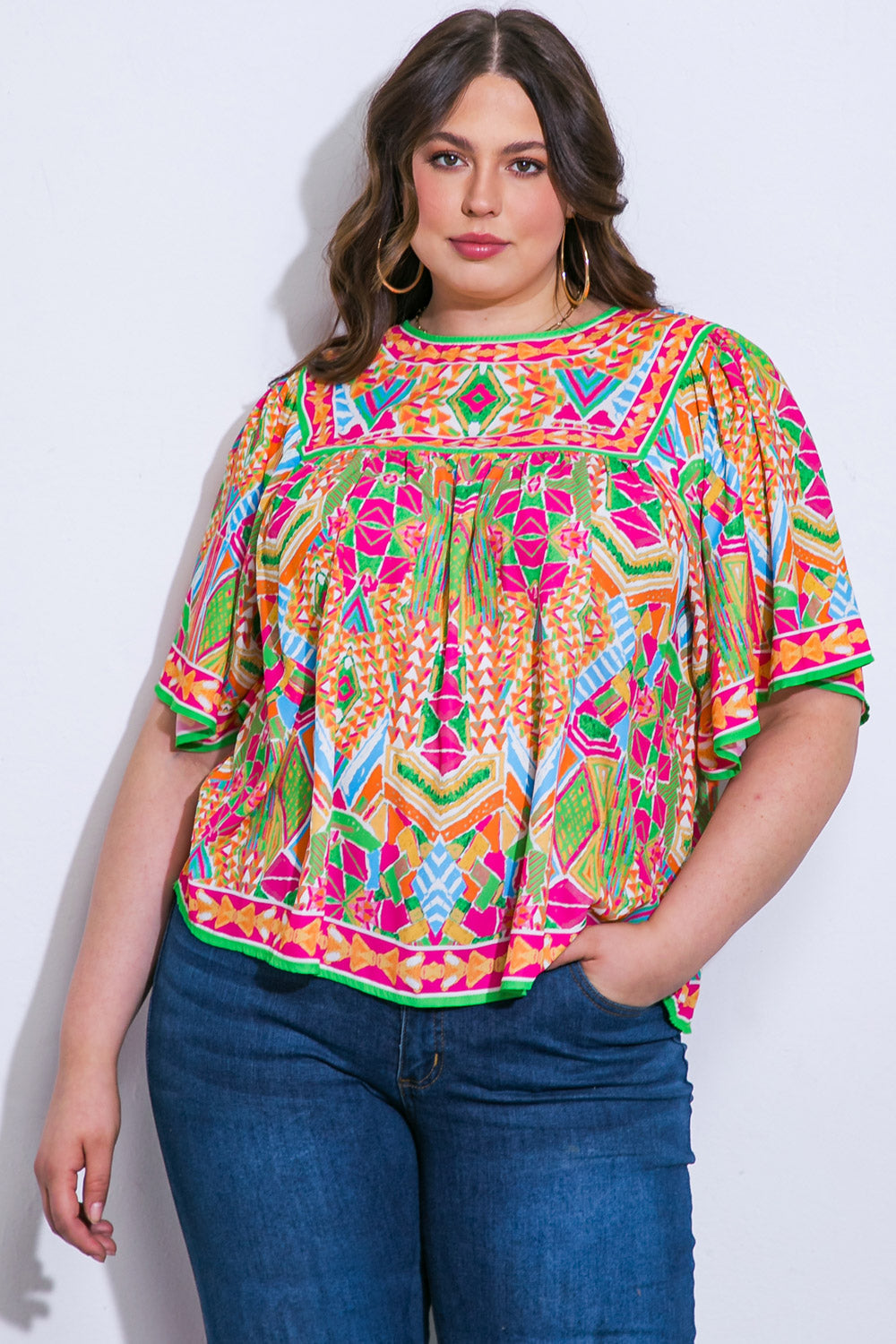 Sage Wisdom Dreams Woven Top