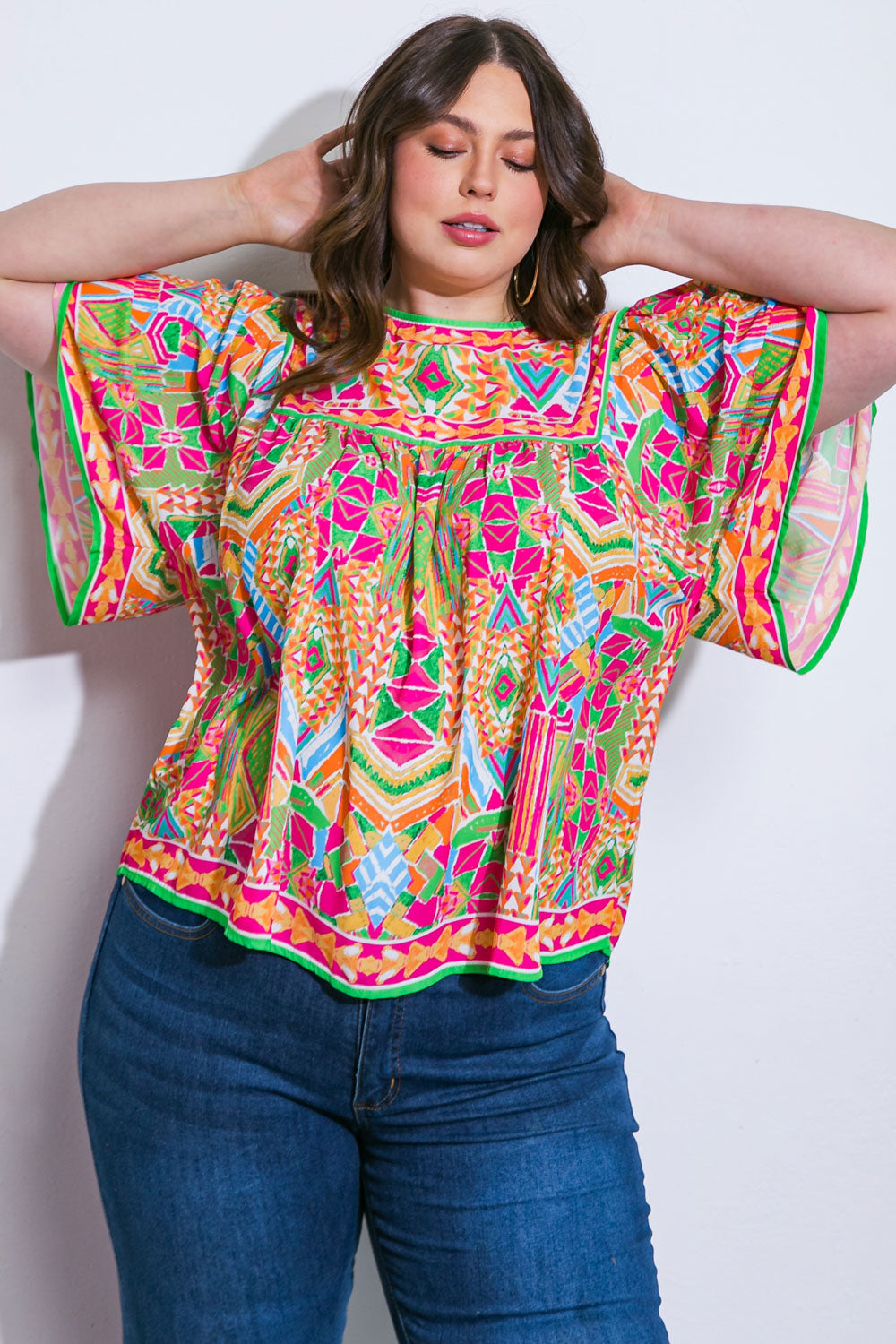 Sage Wisdom Dreams Woven Top