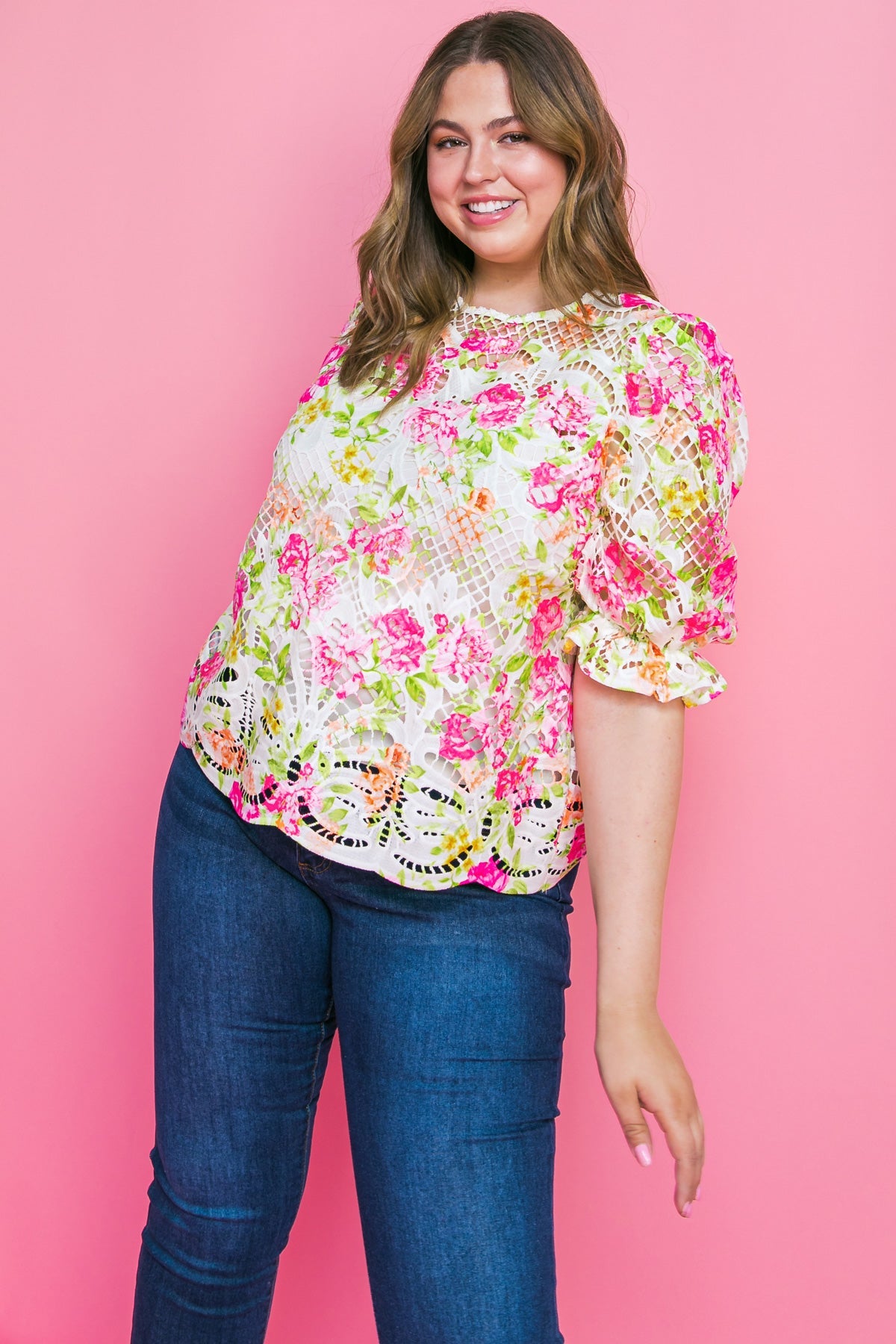 Rustic Charm Dreams Woven Top