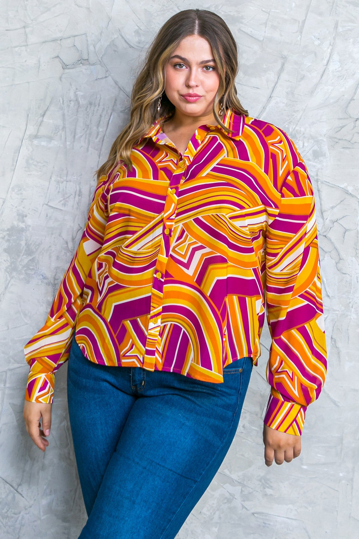 Lively Charm Woven Top