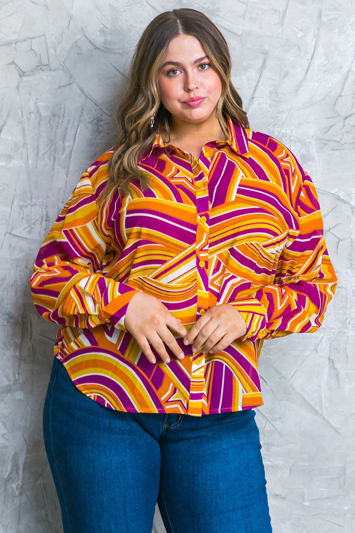 Lively Charm Woven Top