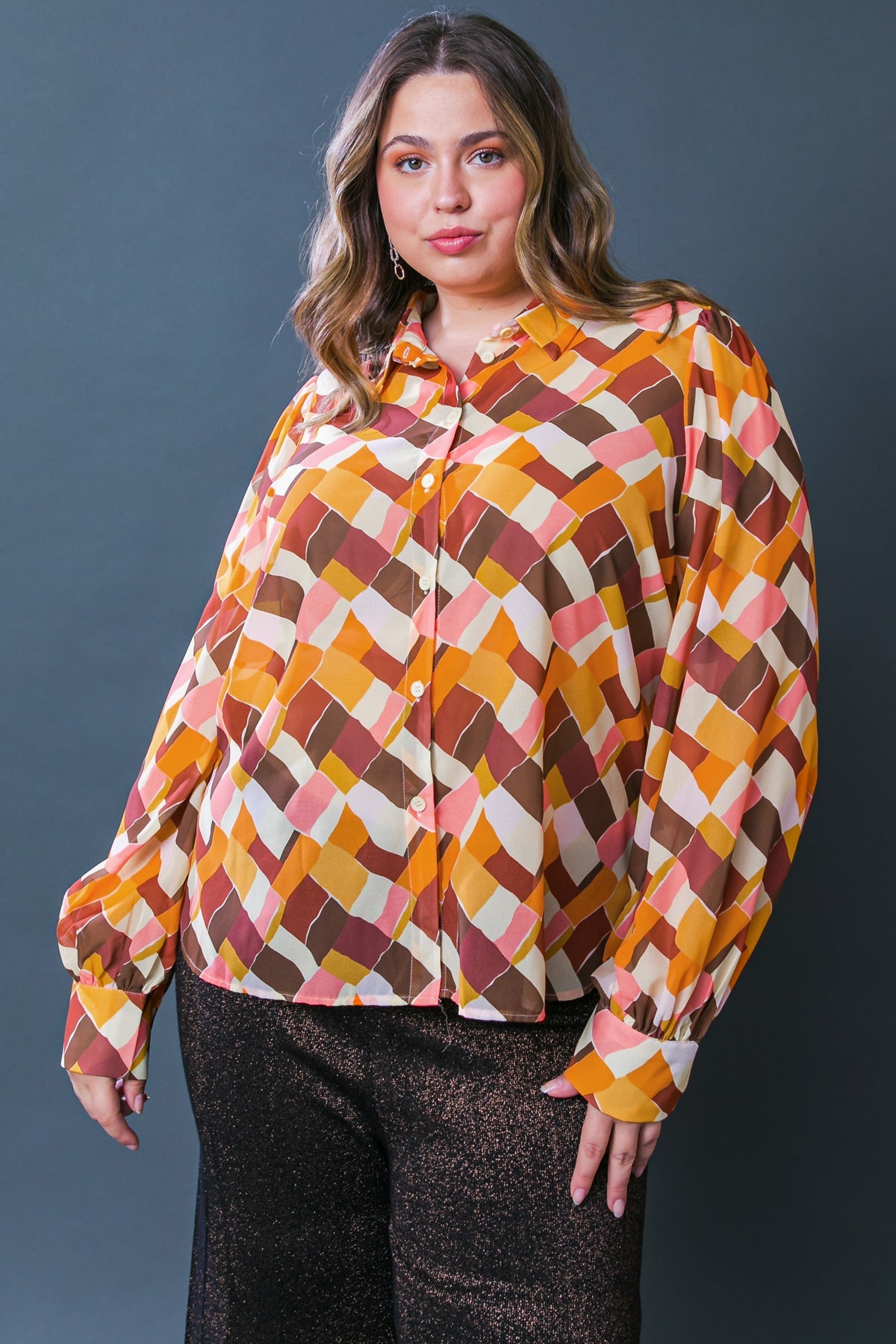 Enjoy Each Day Woven Top