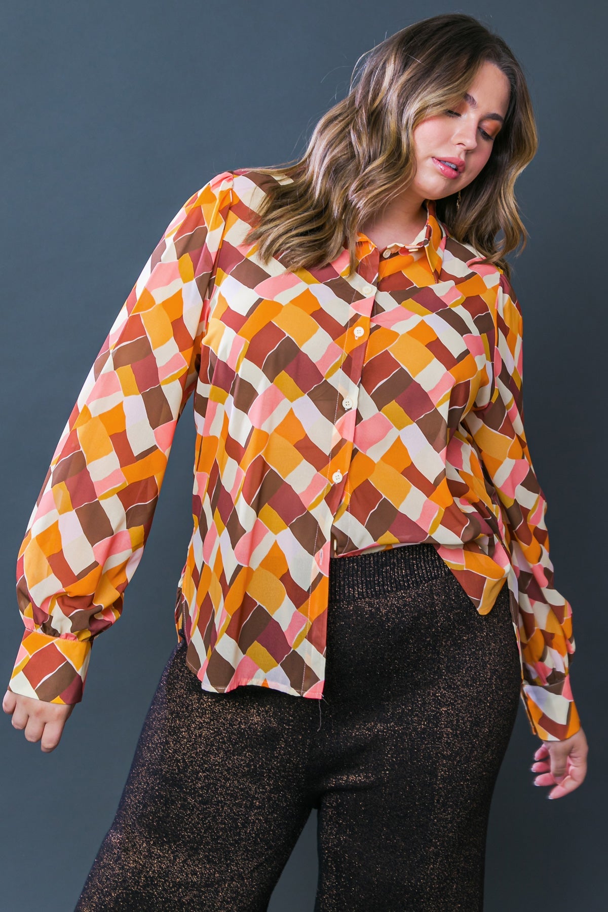 Enjoy Each Day Woven Top