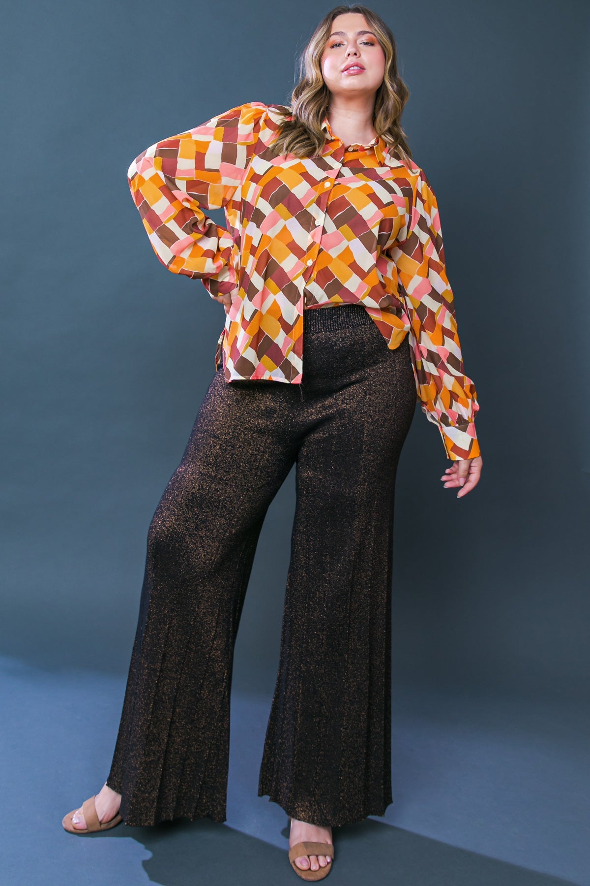 Enjoy Each Day Woven Top