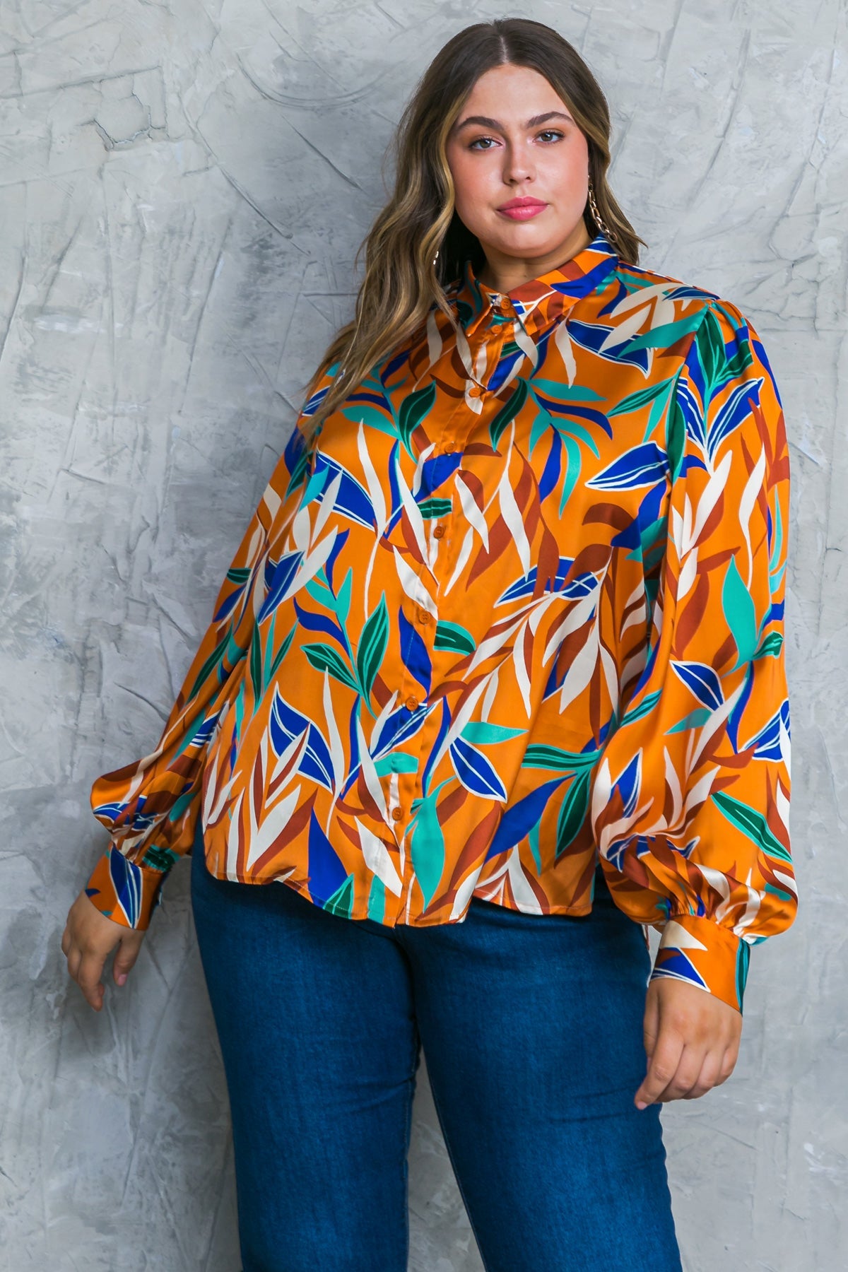 Feels Like Fall Woven Top