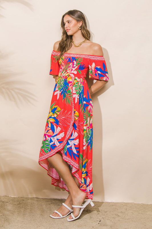 Cover Me up Hi-lo Dress