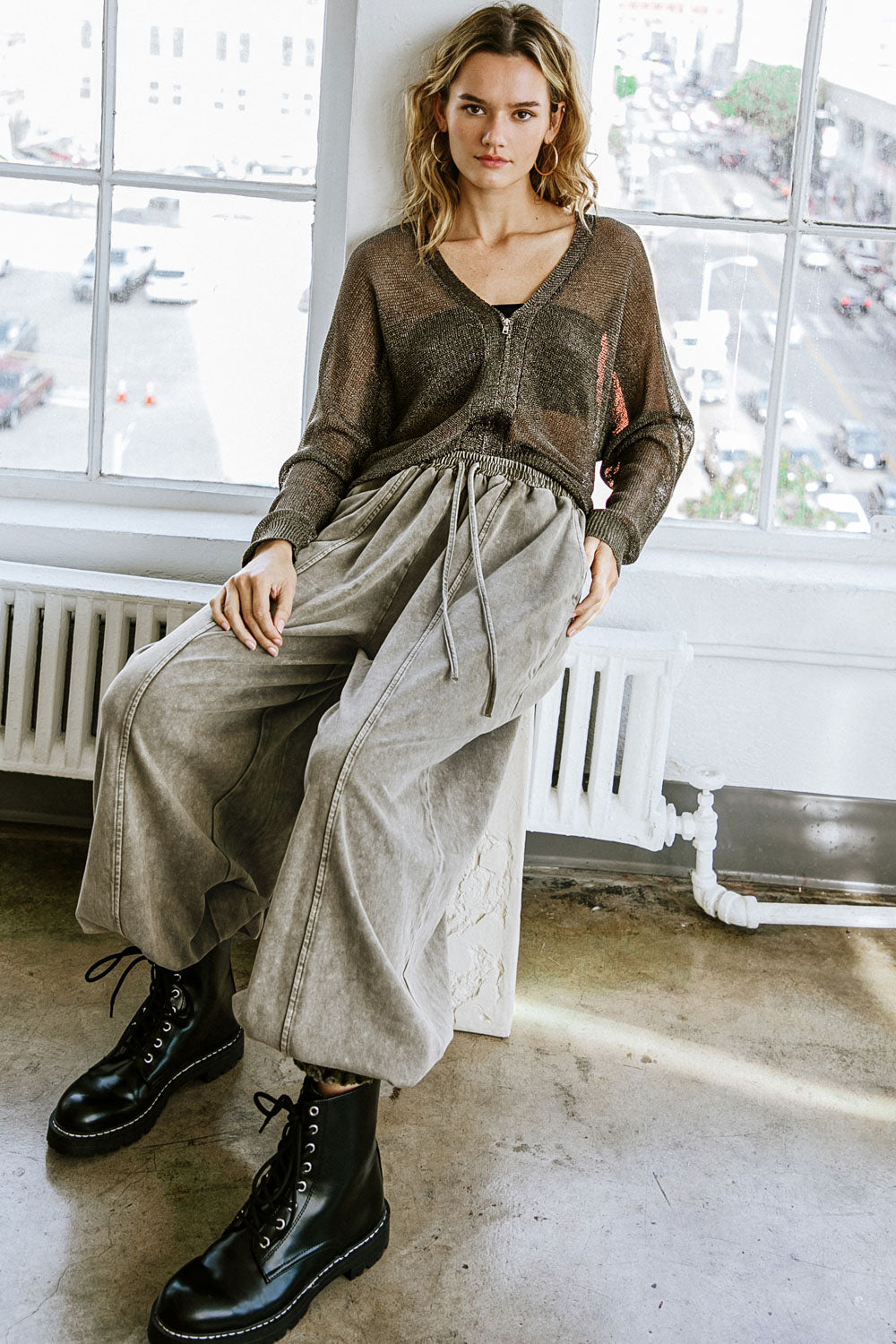 Here Goes Nothing Sweater Top