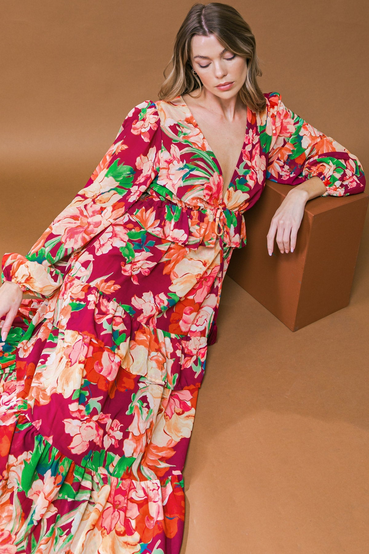 Leave You Speechless Woven Maxi Dress