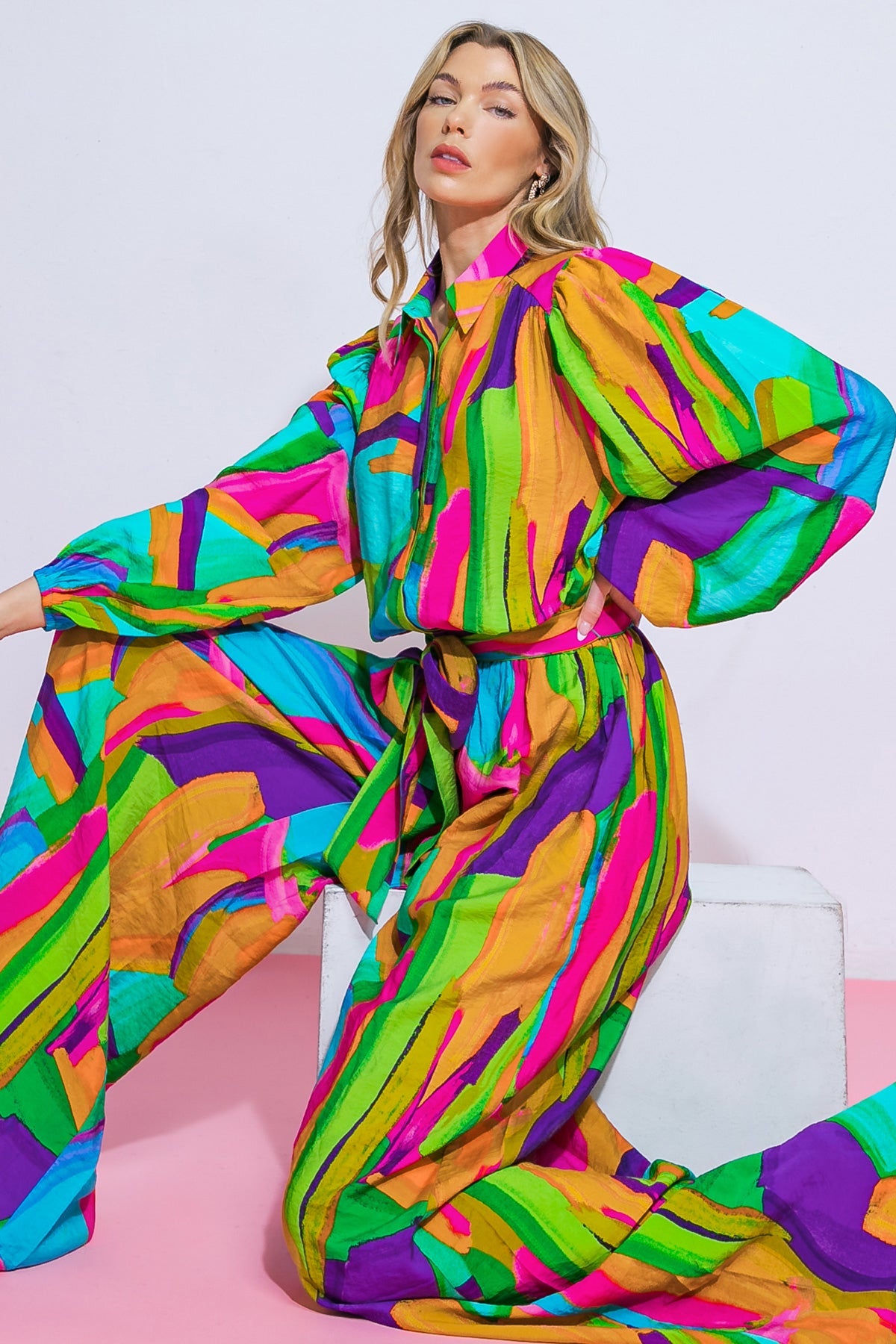 All My Heart Woven Jumpsuit