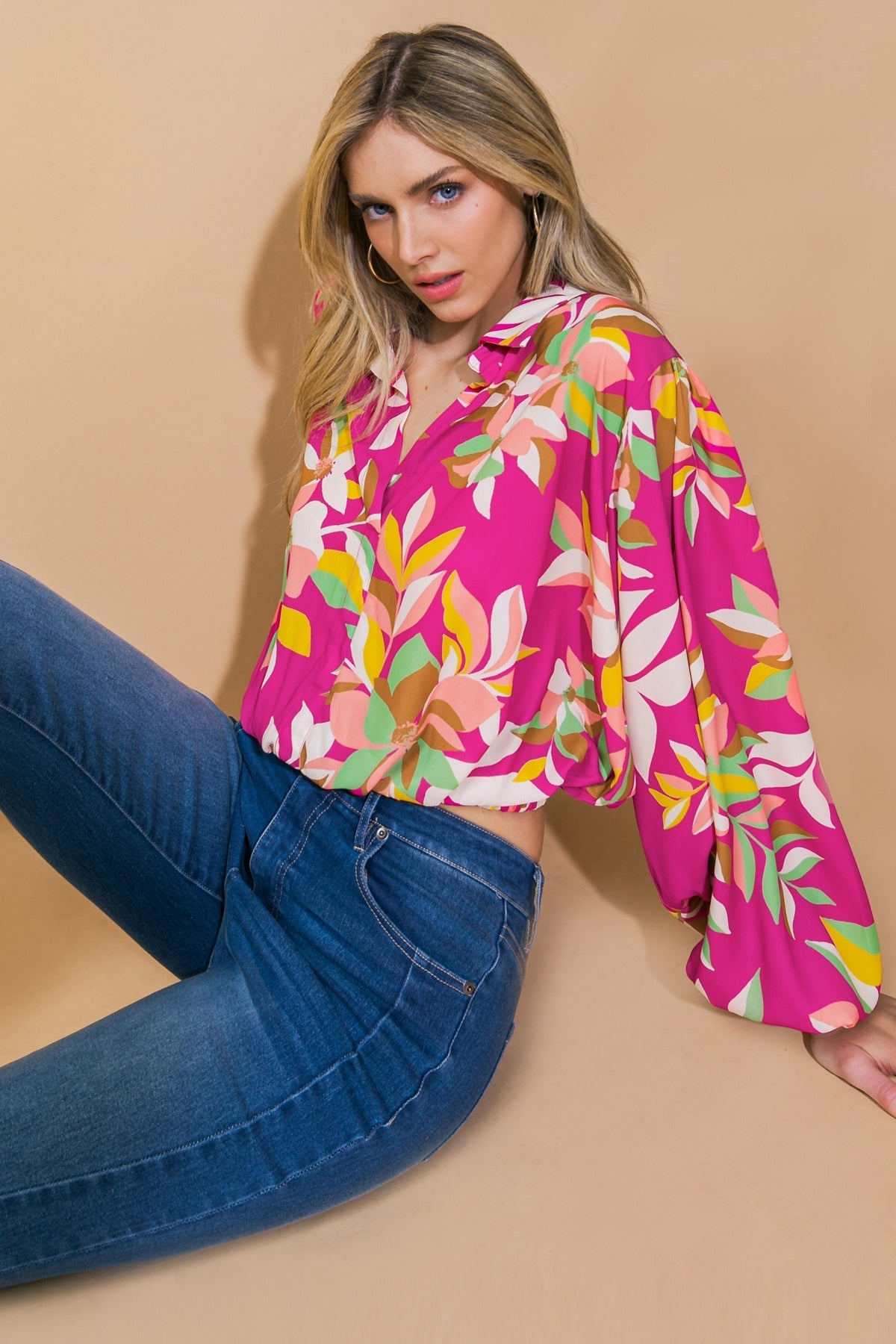 A Chill Moment Woven Top